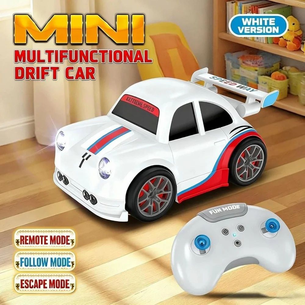 Mini Rc Intelligent Sensor Stunt Car Mini Dream Racing Car Follow Me Escape Mode Fall Resistant Car