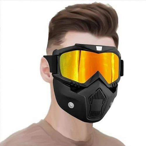 3 In 1 Bike Scooter Windproof Goggle Mask