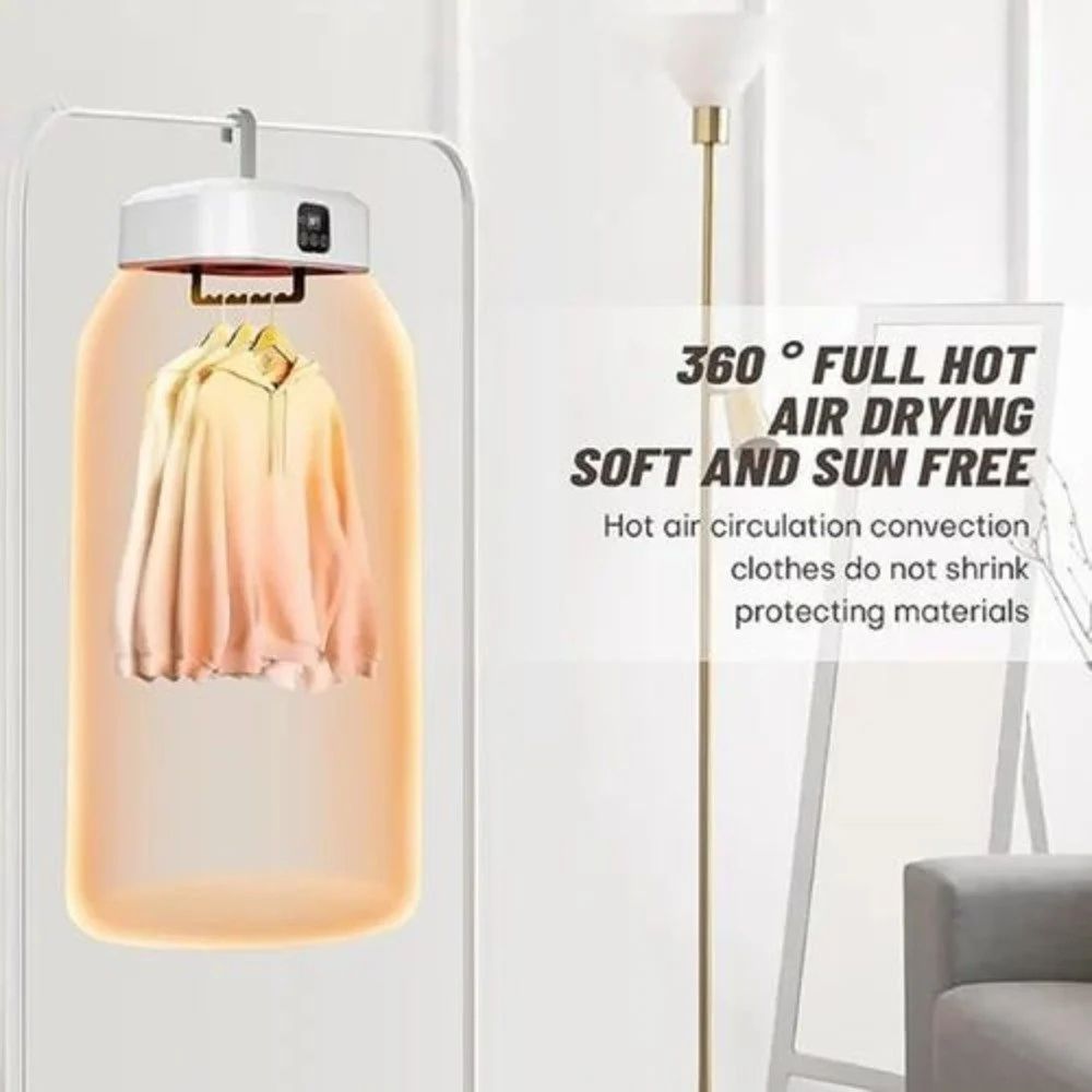 Portable Electric Cloth Dryer Foldable Electric Cloth Dryer Mini Laundry Dryers