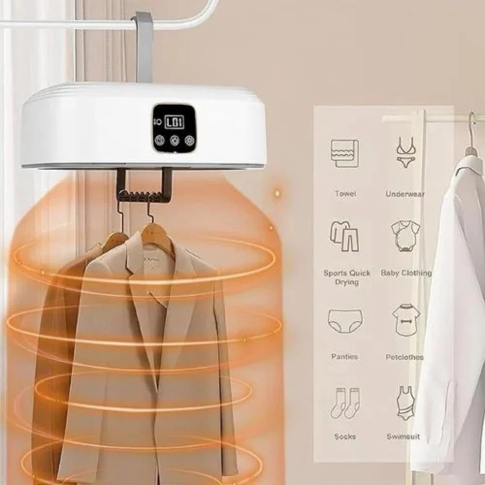 Portable Electric Cloth Dryer Foldable Electric Cloth Dryer Mini Laundry Dryers