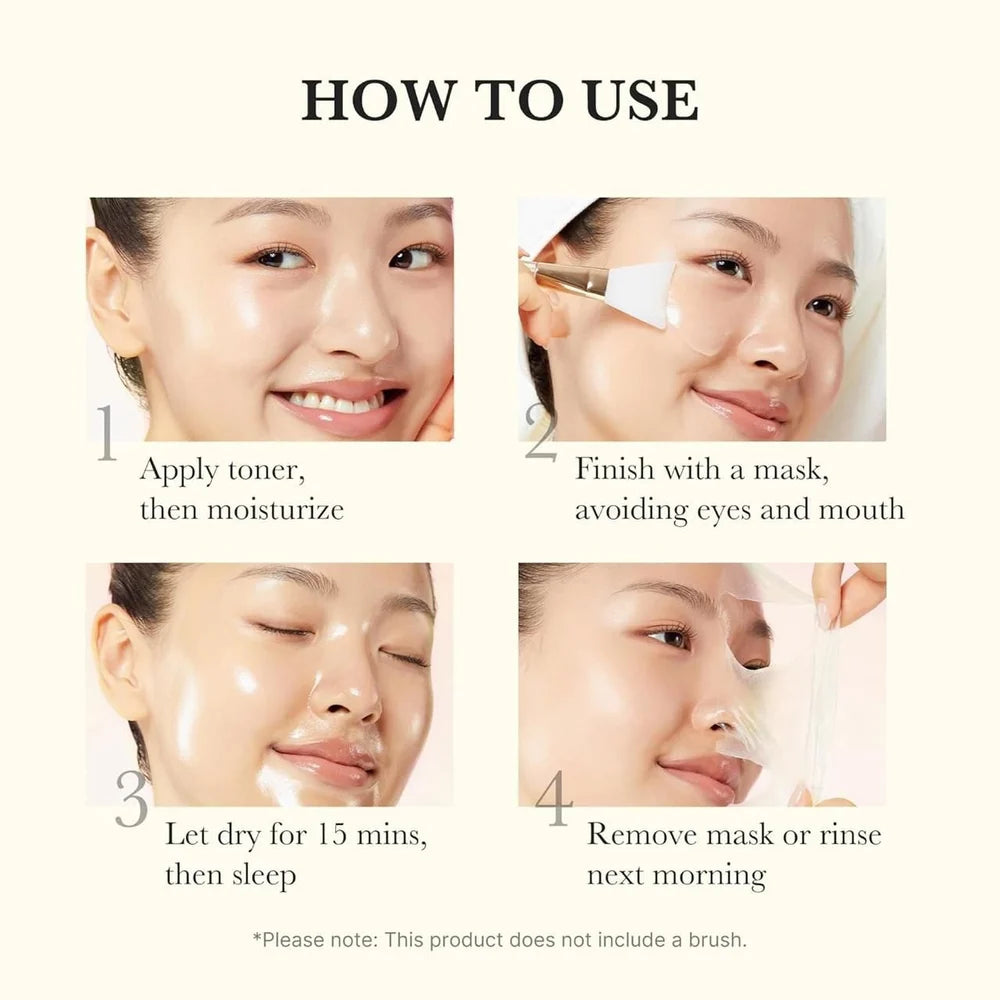 Medicube Kojic Acid Turmeric Overnight Wrapping Peel Off Mask Medicube Overnight Face Mask