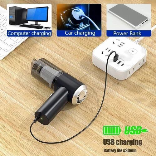 3 In 1 Car Vacuum Cleaner