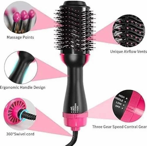 One Step Hair Dryer and Styler Hot Air Brush
