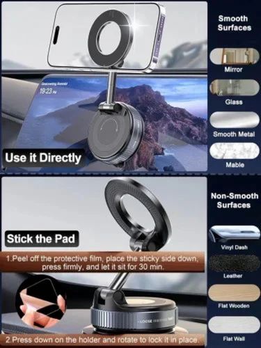 K007 Magnetic Phone Holder Magnetic Car PhoneÂ Holder