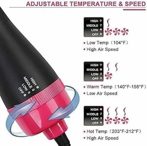 One Step Hair Dryer and Styler Hot Air Brush