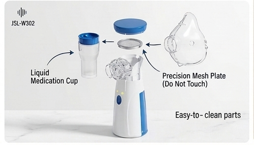 Mini Portable Mesh Nebulizer