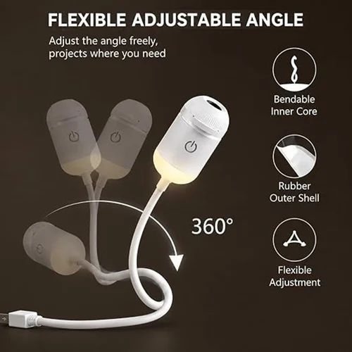 2-In-1 Galaxy Projector Night Light